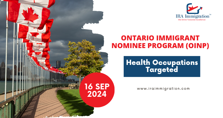 Ontario Immigrant Nominee Program (OINP): Health Occupations Targeted