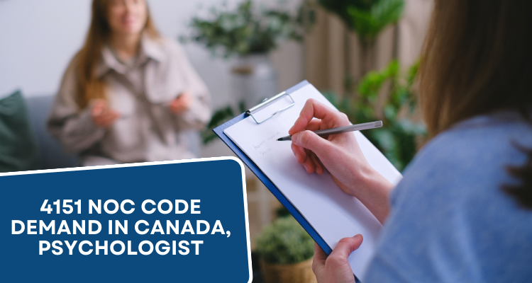4151 NOC Code Demand in Canada, Psychologist
