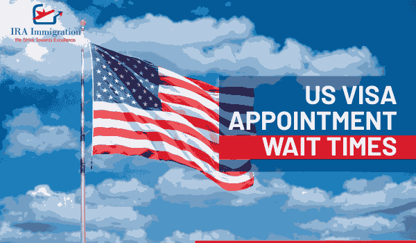 US Visa Appointment Wait Times