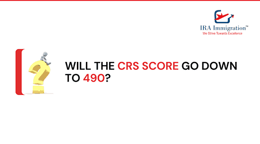 CRS score go down to 490?