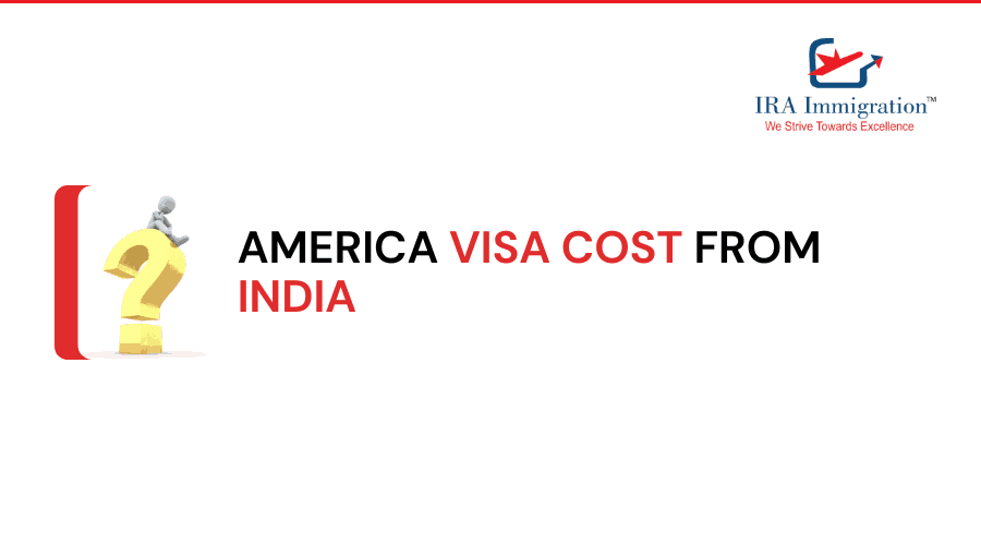 America visa cost from India