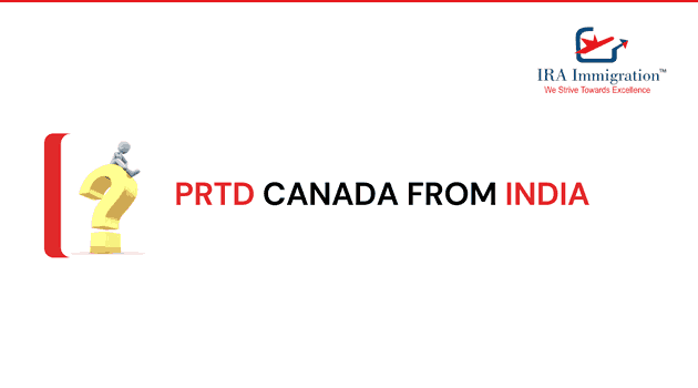 PRTD Canada from India